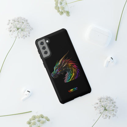 LGBTQWorldwide - ,,DRACHE" Doppelgehäuse Handyhülle Accessories, Glossy, iPhone Cases, Matte, Phone accessory, Phone Cases, Samsung Cases, tough, Valentine's Day Picks lgbtq Bekleidung Accessoires unisex Zubehör