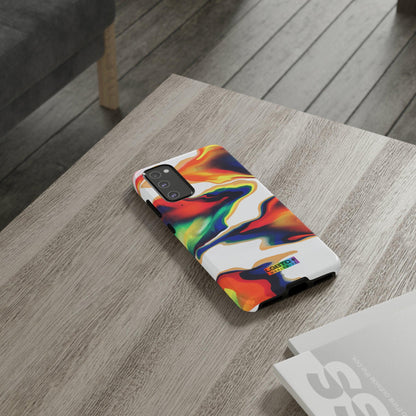 LGBTQWorldwide - ,,EINZIGARTIG" Doppelgehäuse Handyhülle Accessories, Glossy, iPhone Cases, Matte, Phone accessory, Phone Cases, Samsung Cases, Thermo, Valentine's Day Picks lgbtq Bekleidung Accessoires unisex Zubehör