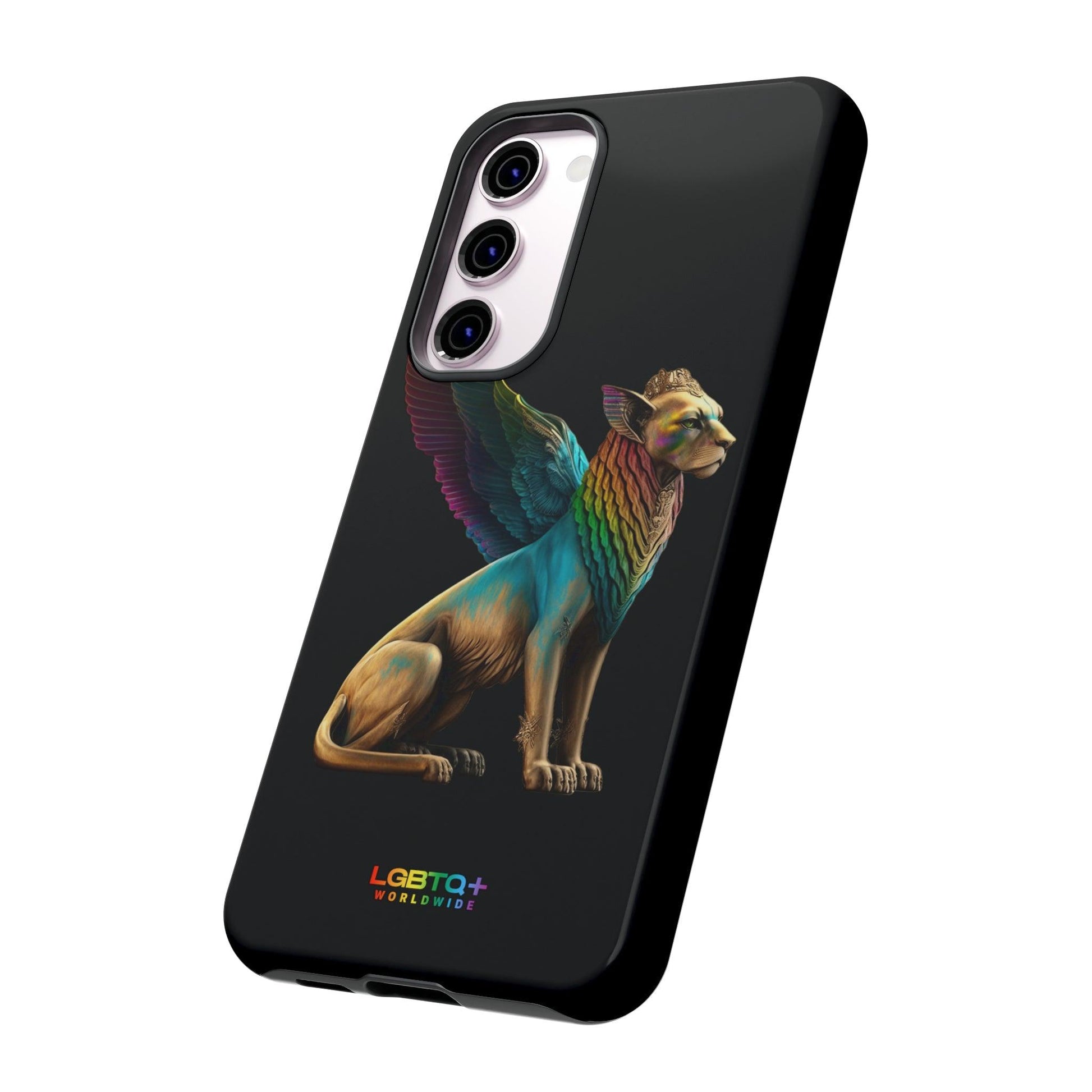 LGBTQWorldwide - ,,SPHINX" Doppelgehäuse Handyhülle Accessories, Glossy, iPhone Cases, Matte, Phone accessory, Phone Cases, Samsung Cases, tough, Valentine's Day Picks lgbtq Bekleidung Accessoires unisex Zubehör