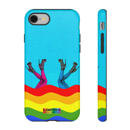 LGBTQWorldwide - ,,FÜßE" Doppelgehäuse Handyhülle Accessories, Glossy, iPhone Cases, Matte, Phone accessory, Phone Cases, Samsung Cases, Thermo, Valentine's Day Picks lgbtq Bekleidung Accessoires unisex Zubehör