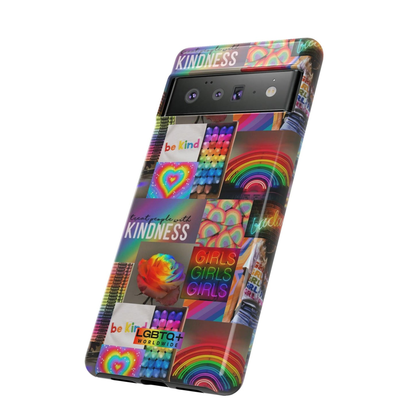 LGBTQWorldwide - ,,FREUNDLICH" Doppelgehäuse Handyhülle Accessories, Glossy, iPhone Cases, Matte, Phone accessory, Phone Cases, Samsung Cases, Thermo, Valentine's Day Picks lgbtq Bekleidung Accessoires unisex Zubehör