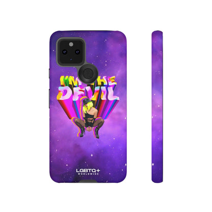 LGBTQWorldwide - ,,I AM THE DEVIL" Doppelgehäuse Handyhülle Accessories, Glossy, iPhone Cases, Matte, Phone accessory, Phone Cases, Samsung Cases, Thermo, Valentine's Day Picks lgbtq Bekleidung Accessoires unisex Zubehör