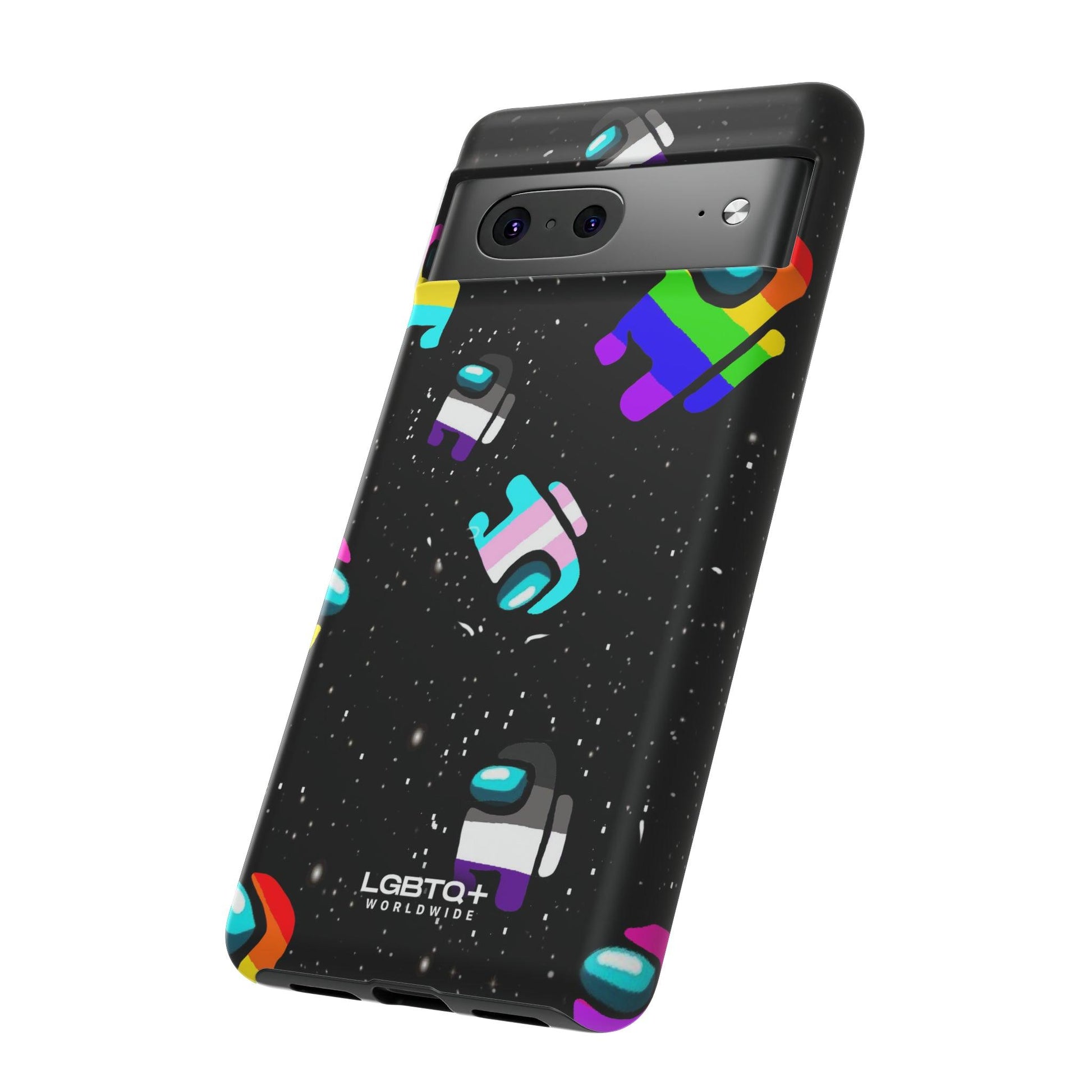 LGBTQWorldwide - ,,IMPOSTER" Doppelgehäuse Handyhülle Accessories, Glossy, iPhone Cases, Matte, Phone accessory, Phone Cases, Samsung Cases, Thermo, Valentine's Day Picks lgbtq Bekleidung Accessoires unisex Zubehör