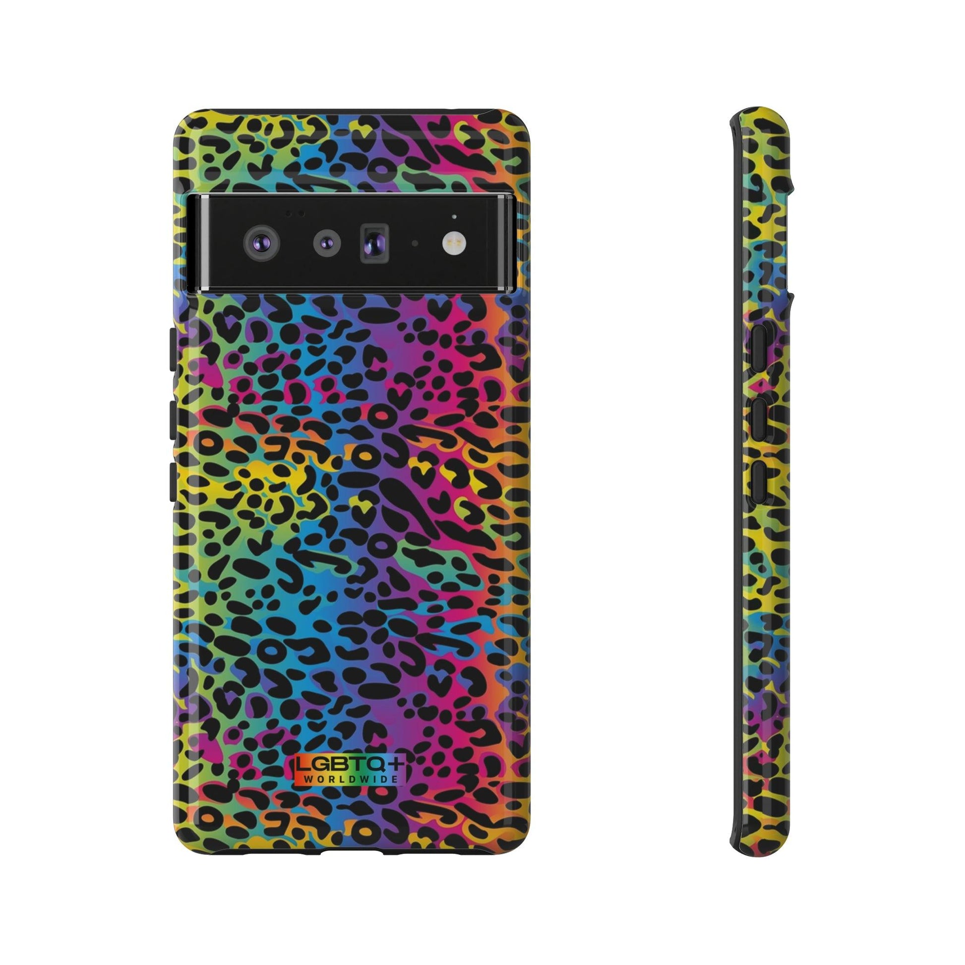 LGBTQWorldwide - ,,LEOPARD" Doppelgehäuse Handyhülle Accessories, Glossy, iPhone Cases, Matte, Phone accessory, Phone Cases, Samsung Cases, Thermo, Valentine's Day Picks lgbtq Bekleidung Accessoires unisex Zubehör