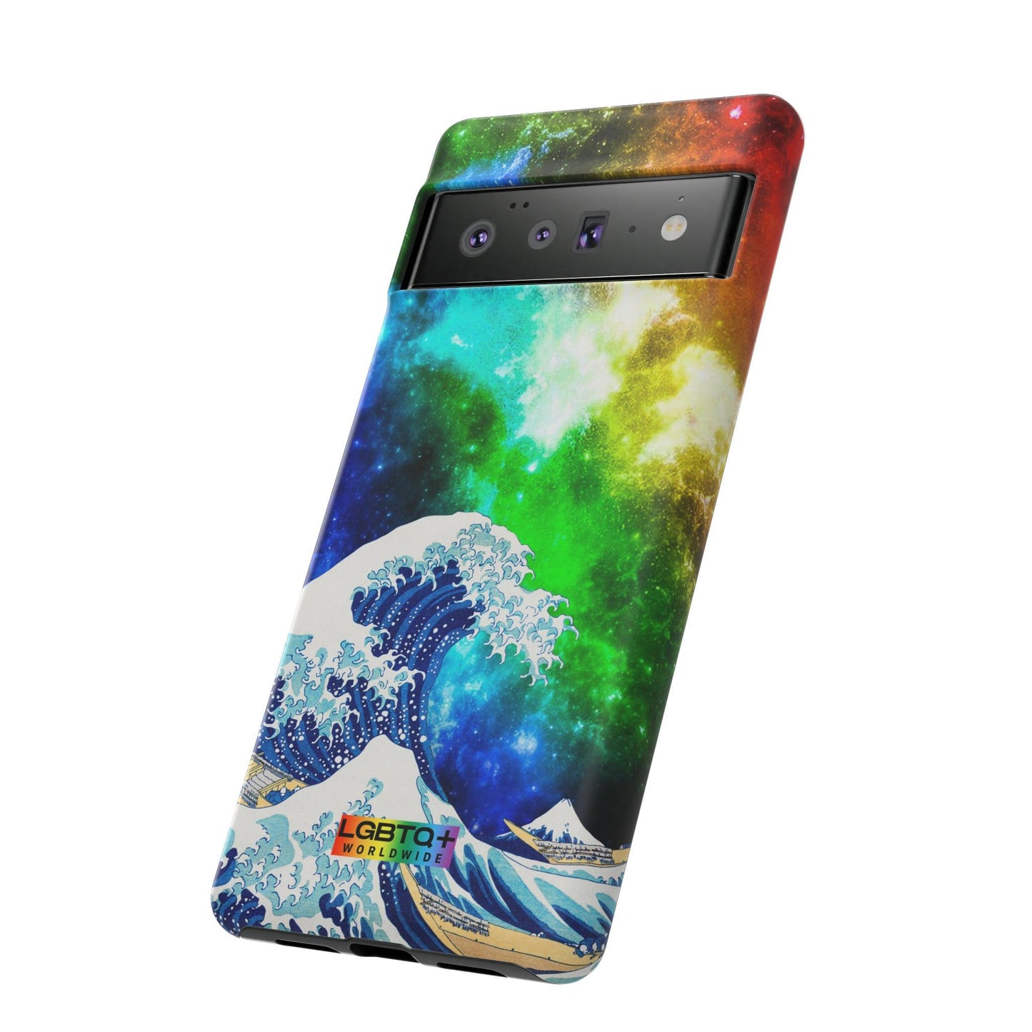 LGBTQWorldwide - ,,WELLE" Doppelgehäuse Handyhülle Accessories, Glossy, iPhone Cases, Matte, Phone accessory, Phone Cases, Samsung Cases, Thermo, Valentine's Day Picks lgbtq Bekleidung Accessoires unisex Zubehör