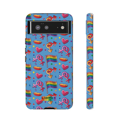 LGBTQWorldwide - ,,FÜHL DICH FREI" Doppelgehäuse Handyhülle Accessories, Glossy, iPhone Cases, Matte, Phone accessory, Phone Cases, Samsung Cases, Thermo, Valentine's Day Picks lgbtq Bekleidung Accessoires unisex Zubehör