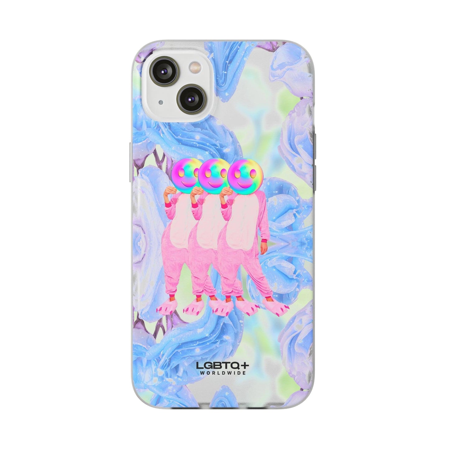 LGBTQWorldwide - ,,TEDDY BÄR" Flexible Handyhülle Accessories, Case, iPhone, iPhone Cases, Phone accessory, Phone Cases, Samsung Cases, silikon, Valentine's Day promotion lgbtq Bekleidung Accessoires unisex Zubehör