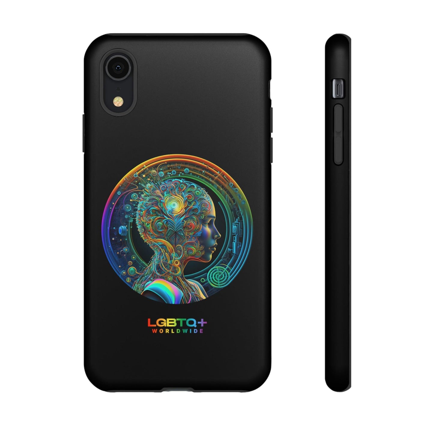 LGBTQWorldwide - ,,INTELLIGENT" Doppelgehäuse Handyhülle Accessories, Glossy, iPhone Cases, Matte, Phone accessory, Phone Cases, Samsung Cases, tough, Valentine's Day Picks lgbtq Bekleidung Accessoires unisex Zubehör