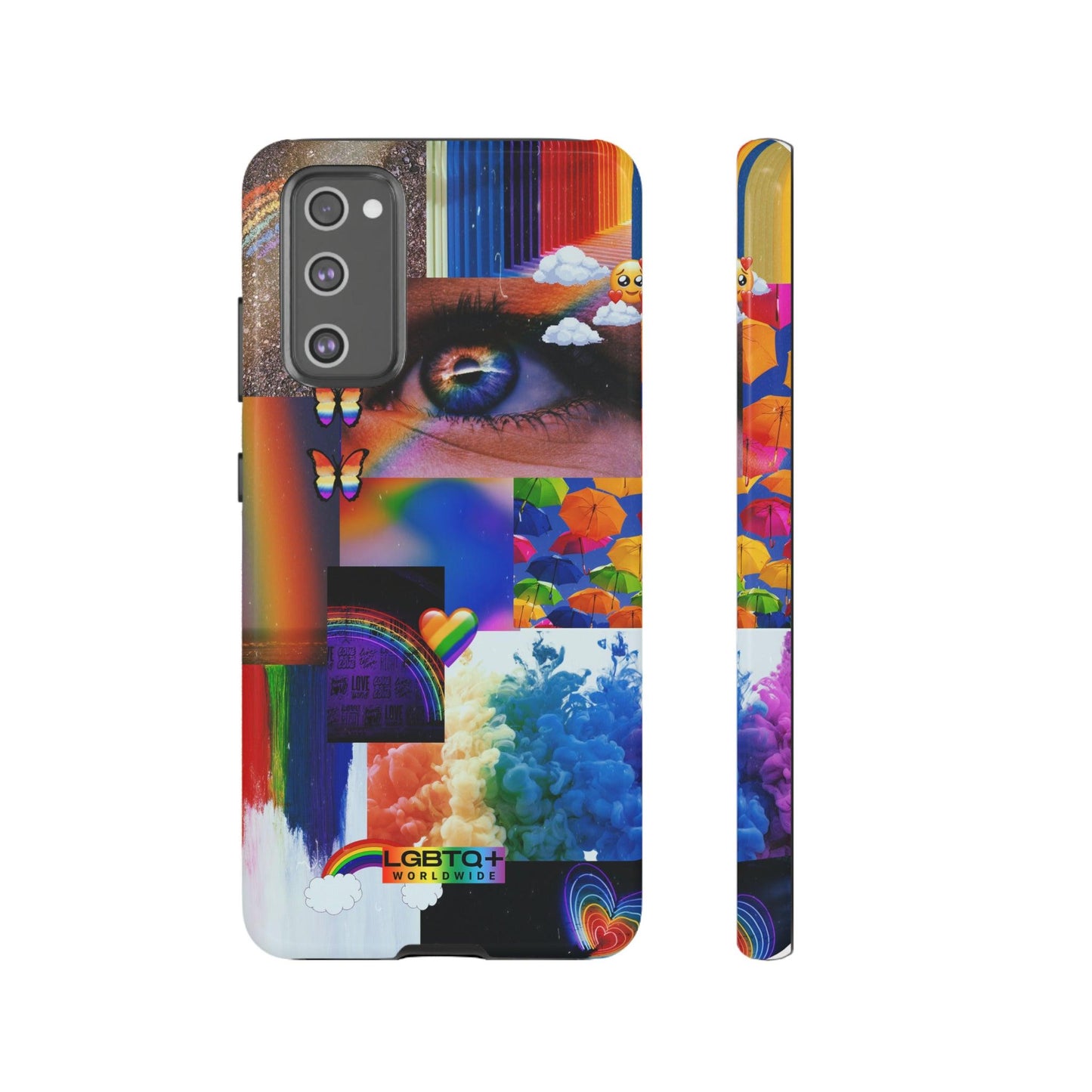 LGBTQWorldwide - ,,VISION" Doppelgehäuse Handyhülle Accessories, Glossy, iPhone Cases, Matte, Phone accessory, Phone Cases, Samsung Cases, Thermo, Valentine's Day Picks lgbtq Bekleidung Accessoires unisex Zubehör