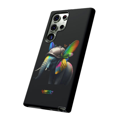 LGBTQWorldwide - ,,ELEFANT" Doppelgehäuse Handyhülle Accessories, Glossy, iPhone Cases, Matte, Phone accessory, Phone Cases, Samsung Cases, tough, Valentine's Day Picks lgbtq Bekleidung Accessoires unisex Zubehör