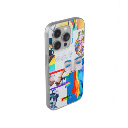 LGBTQWorldwide - ,,SEI FREI" Flexible Handyhülle Accessories, Case, iPhone, iPhone Cases, Phone accessory, Phone Cases, Samsung Cases, silikon, Valentine's Day promotion lgbtq Bekleidung Accessoires unisex Zubehör