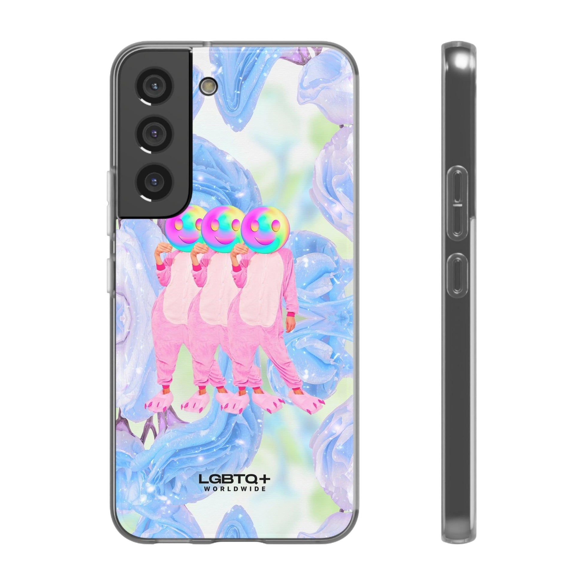 LGBTQWorldwide - ,,TEDDY BÄR" Flexible Handyhülle Accessories, Case, iPhone, iPhone Cases, Phone accessory, Phone Cases, Samsung Cases, silikon, Valentine's Day promotion lgbtq Bekleidung Accessoires unisex Zubehör