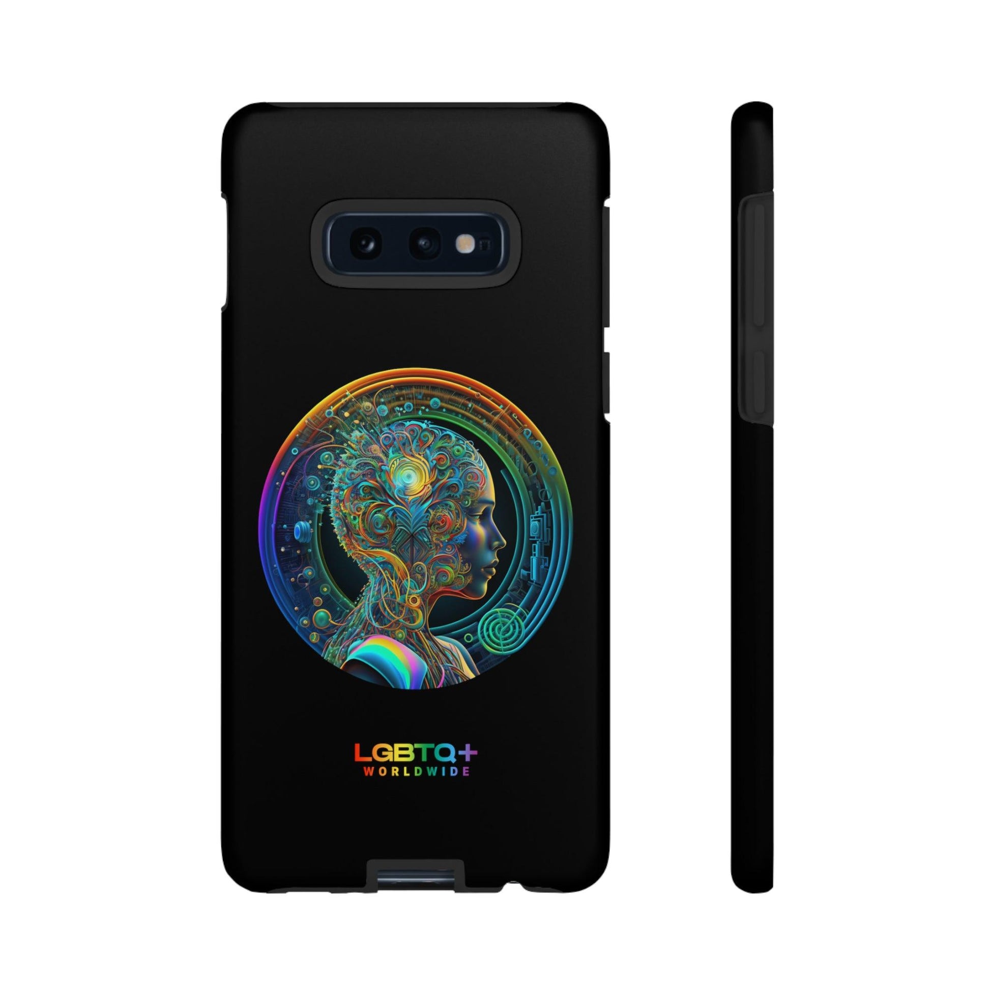 LGBTQWorldwide - ,,INTELLIGENT" Doppelgehäuse Handyhülle Accessories, Glossy, iPhone Cases, Matte, Phone accessory, Phone Cases, Samsung Cases, tough, Valentine's Day Picks lgbtq Bekleidung Accessoires unisex Zubehör