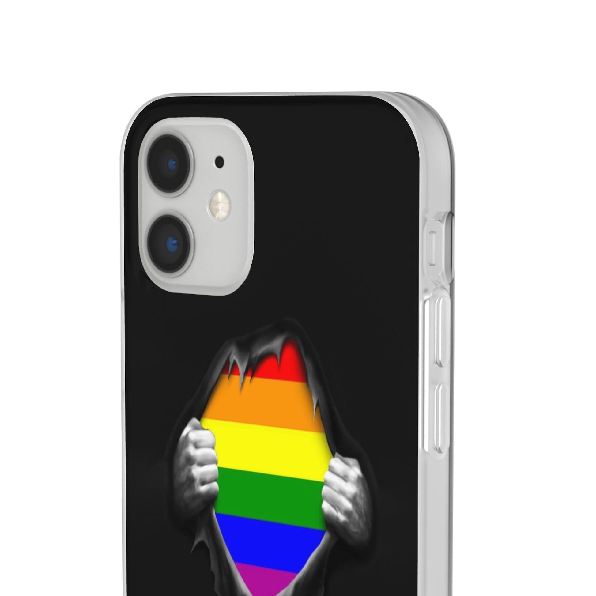 LGBTQWorldwide - ,,SCHWARZES LOCH" Flexible Handyhülle Accessories, Case, iPhone, iPhone Cases, Phone accessory, Phone Cases, Samsung Cases, silikon, Valentine's Day promotion lgbtq Bekleidung Accessoires unisex Zubehör