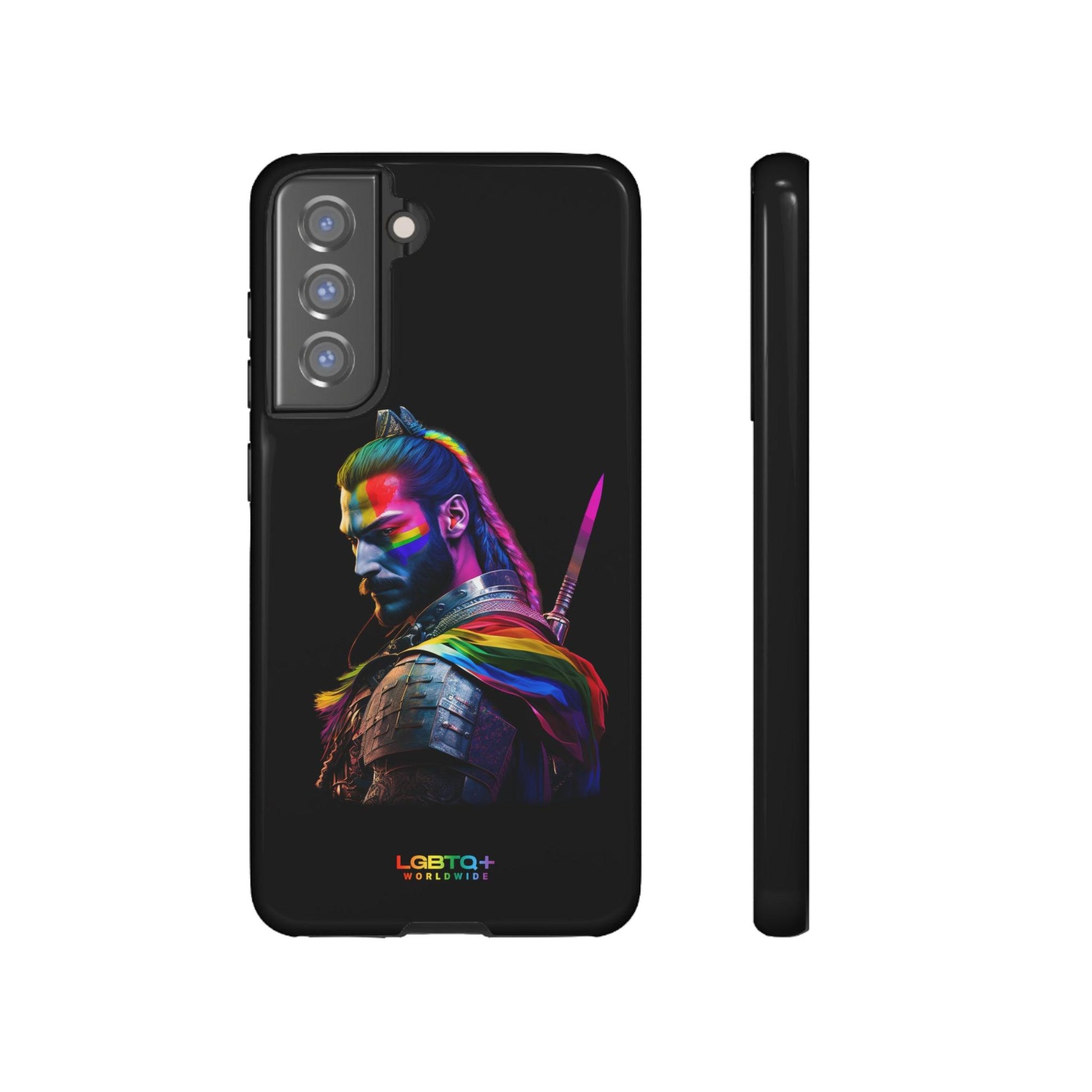 LGBTQWorldwide - ,,SAMURAI" Doppelgehäuse Handyhülle Accessories, Glossy, iPhone Cases, Matte, Phone accessory, Phone Cases, Samsung Cases, tough, Valentine's Day Picks lgbtq Bekleidung Accessoires unisex Zubehör