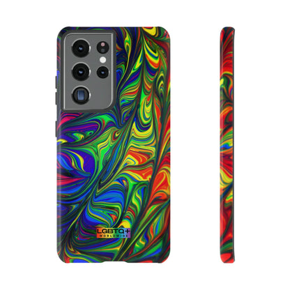 LGBTQWorldwide - ,,ILLUSION" Doppelgehäuse Handyhülle Accessories, Glossy, iPhone Cases, Matte, Phone accessory, Phone Cases, Samsung Cases, Thermo, Valentine's Day Picks lgbtq Bekleidung Accessoires unisex Zubehör