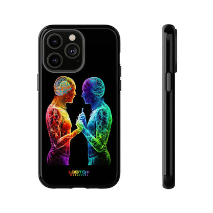 LGBTQWorldwide - ,,ZUSAMMEN" Doppelgehäuse Handyhülle Accessories, Glossy, iPhone Cases, Matte, Phone accessory, Phone Cases, Samsung Cases, tough, Valentine's Day Picks lgbtq Bekleidung Accessoires unisex Zubehör