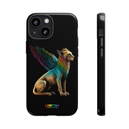 LGBTQWorldwide - ,,SPHINX" Doppelgehäuse Handyhülle Accessories, Glossy, iPhone Cases, Matte, Phone accessory, Phone Cases, Samsung Cases, tough, Valentine's Day Picks lgbtq Bekleidung Accessoires unisex Zubehör