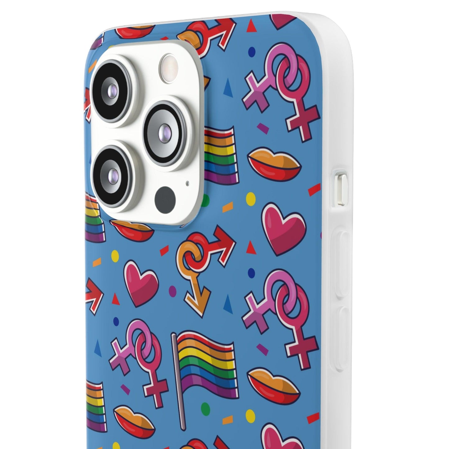 LGBTQWorldwide - ,,FLAGGEN" Flexible Handyhülle Accessories, Case, iPhone, iPhone Cases, Phone accessory, Phone Cases, Samsung Cases, silikon, Valentine's Day promotion lgbtq Bekleidung Accessoires unisex Zubehör