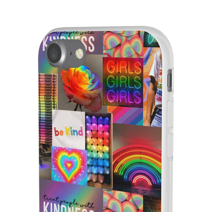 LGBTQWorldwide - ,,FREUNDLICHKEIT" Flexible Handyhülle Accessories, Case, iPhone, iPhone Cases, Phone accessory, Phone Cases, Samsung Cases, silikon, Valentine's Day promotion lgbtq Bekleidung Accessoires unisex Zubehör