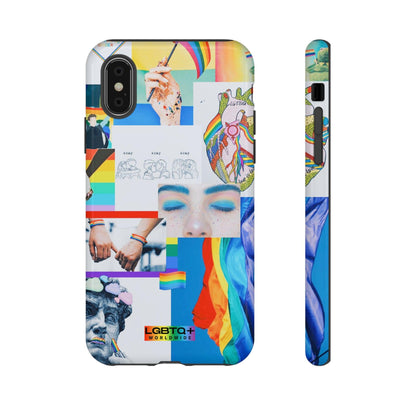 LGBTQWorldwide - ,,LEBEN"Doppelgehäuse Handyhülle Accessories, Glossy, iPhone Cases, Matte, Phone accessory, Phone Cases, Samsung Cases, Thermo, Valentine's Day Picks lgbtq Bekleidung Accessoires unisex Zubehör