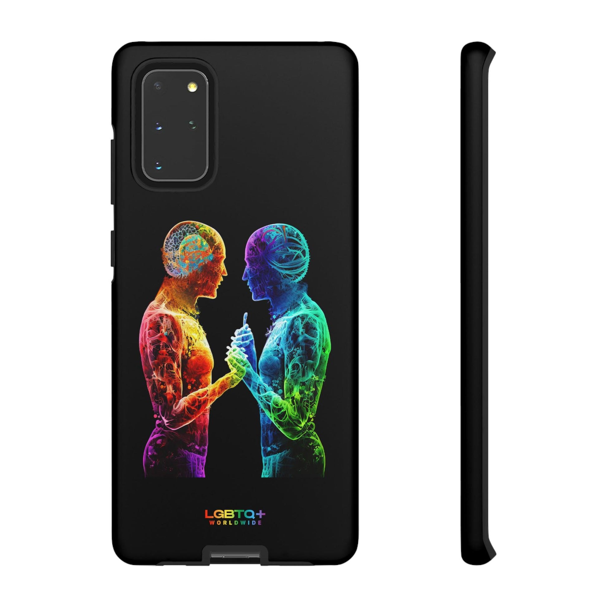 LGBTQWorldwide - ,,ZUSAMMEN" Doppelgehäuse Handyhülle Accessories, Glossy, iPhone Cases, Matte, Phone accessory, Phone Cases, Samsung Cases, tough, Valentine's Day Picks lgbtq Bekleidung Accessoires unisex Zubehör