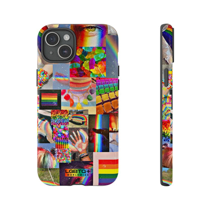 LGBTQWorldwide - ,,FARBEN" Doppelgehäuse Handyhülle Accessories, Glossy, iPhone Cases, Matte, Phone accessory, Phone Cases, Samsung Cases, Thermo, Valentine's Day Picks lgbtq Bekleidung Accessoires unisex Zubehör