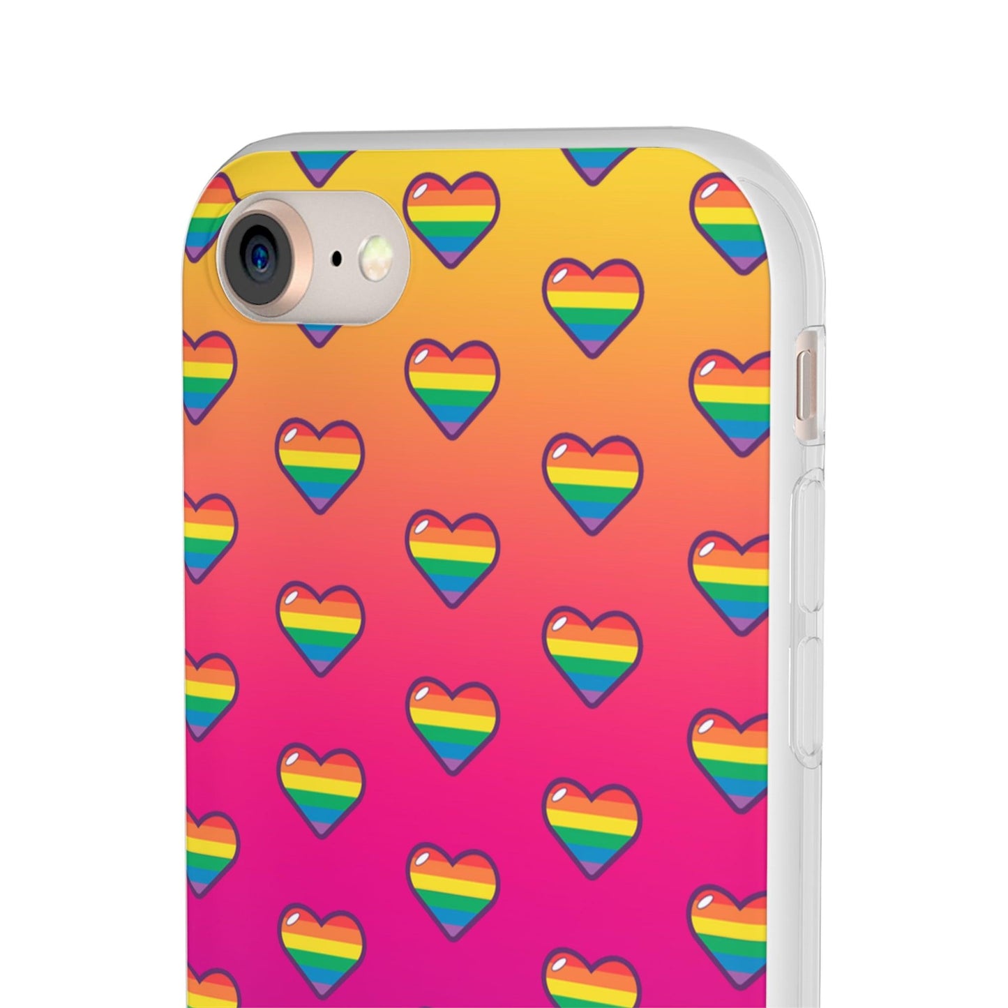 LGBTQWorldwide - ,,HERZEN" Flexible Handyhülle Accessories, Case, iPhone, iPhone Cases, Phone accessory, Phone Cases, Samsung Cases, silikon, Valentine's Day promotion lgbtq Bekleidung Accessoires unisex Zubehör