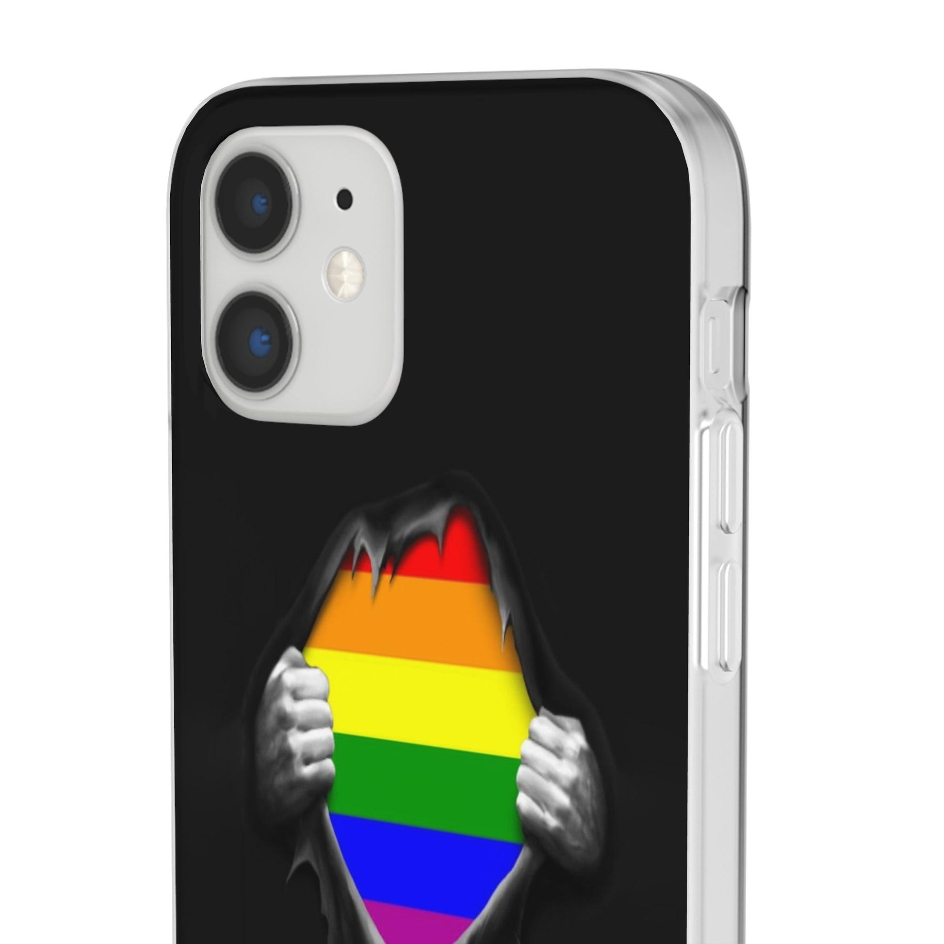 LGBTQWorldwide - ,,SCHWARZES LOCH" Flexible Handyhülle Accessories, Case, iPhone, iPhone Cases, Phone accessory, Phone Cases, Samsung Cases, silikon, Valentine's Day promotion lgbtq Bekleidung Accessoires unisex Zubehör