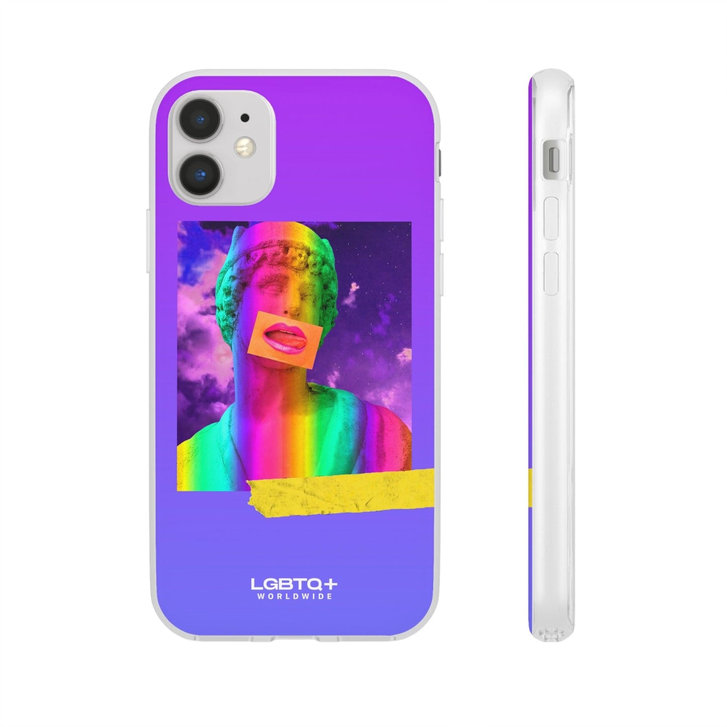 LGBTQWorldwide - ,,STATUR" Flexible Handyhülle Accessories, Case, iPhone, iPhone Cases, Phone accessory, Phone Cases, Samsung Cases, silikon, Valentine's Day promotion lgbtq Bekleidung Accessoires unisex Zubehör