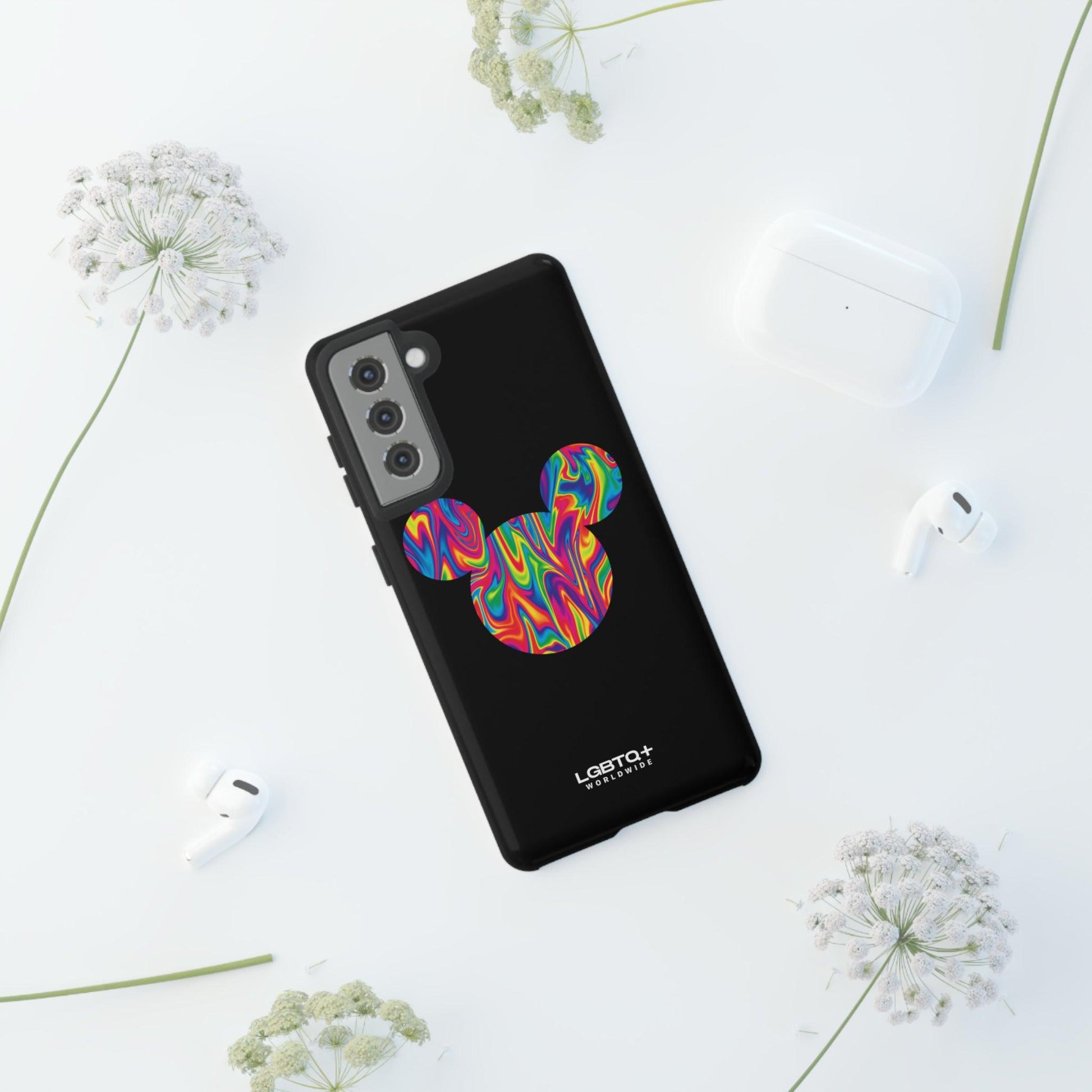 LGBTQWorldwide - ,,TEDDY BÄR" Doppelgehäuse Handyhülle Accessories, Glossy, iPhone Cases, Matte, Phone accessory, Phone Cases, Samsung Cases, Thermo, Valentine's Day Picks lgbtq Bekleidung Accessoires unisex Zubehör