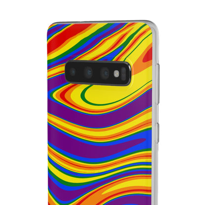 LGBTQWorldwide - ,,FARBEN" Flexible Handyhülle Accessories, Case, iPhone, iPhone Cases, Phone accessory, Phone Cases, Samsung Cases, silikon, Valentine's Day promotion lgbtq Bekleidung Accessoires unisex Zubehör