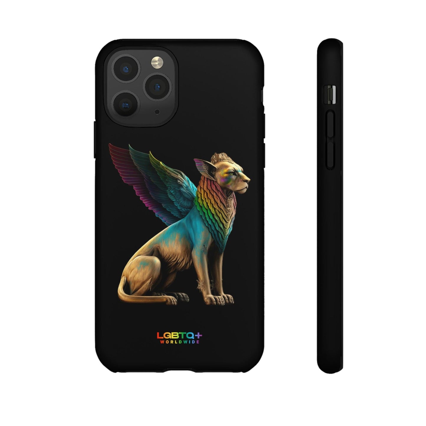 LGBTQWorldwide - ,,SPHINX" Doppelgehäuse Handyhülle Accessories, Glossy, iPhone Cases, Matte, Phone accessory, Phone Cases, Samsung Cases, tough, Valentine's Day Picks lgbtq Bekleidung Accessoires unisex Zubehör