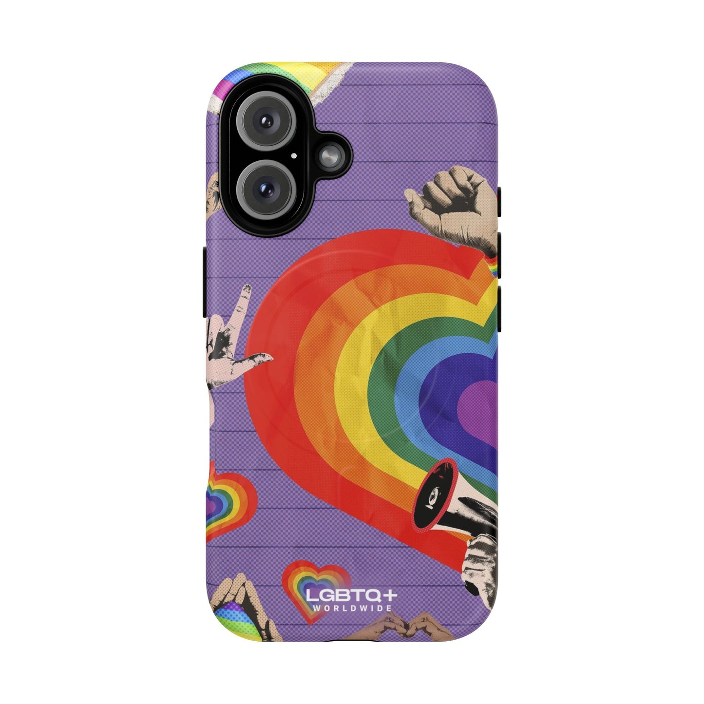 Don’t Look Away – Revolution Series – Magnetic Phone Case