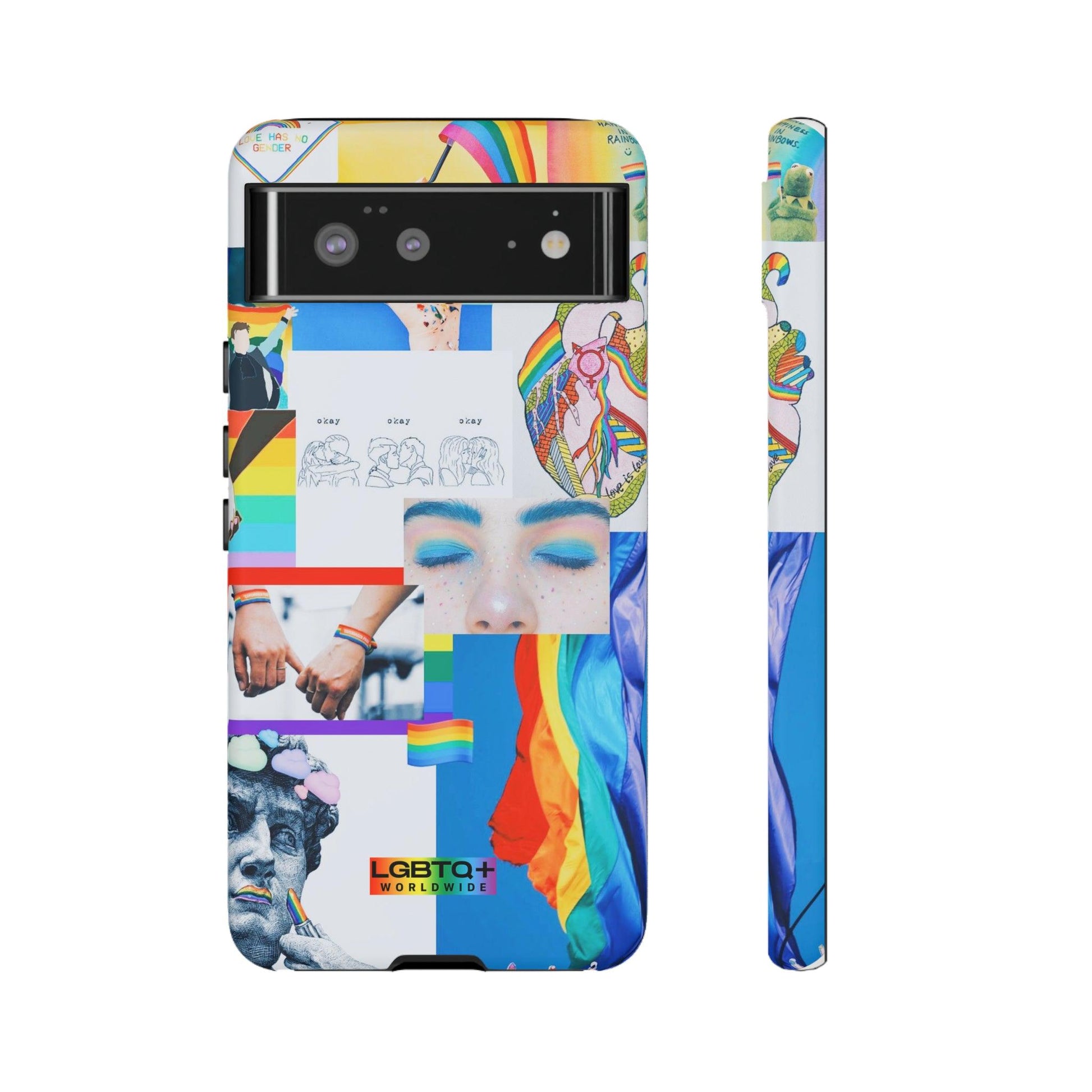 LGBTQWorldwide - ,,LEBEN"Doppelgehäuse Handyhülle Accessories, Glossy, iPhone Cases, Matte, Phone accessory, Phone Cases, Samsung Cases, Thermo, Valentine's Day Picks lgbtq Bekleidung Accessoires unisex Zubehör