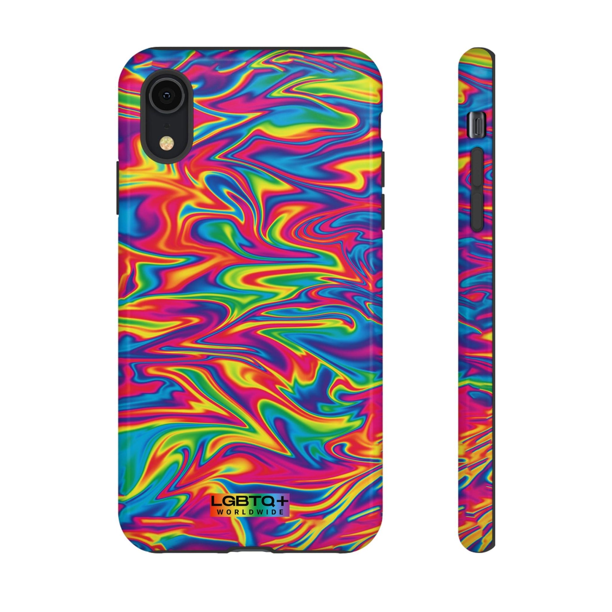 LGBTQWorldwide - ,,ABSTRACT" Doppelgehäuse Handyhülle Accessories, Glossy, iPhone Cases, Matte, Phone accessory, Phone Cases, Samsung Cases, Thermo, Valentine's Day Picks lgbtq Bekleidung Accessoires unisex Zubehör