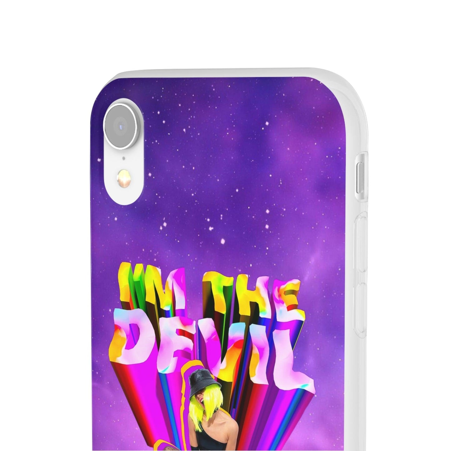 LGBTQWorldwide - ,,I AM THE DEVIL" Flexible Handyhülle Accessories, Case, iPhone, iPhone Cases, Phone accessory, Phone Cases, Samsung Cases, silikon, Valentine's Day promotion lgbtq Bekleidung Accessoires unisex Zubehör