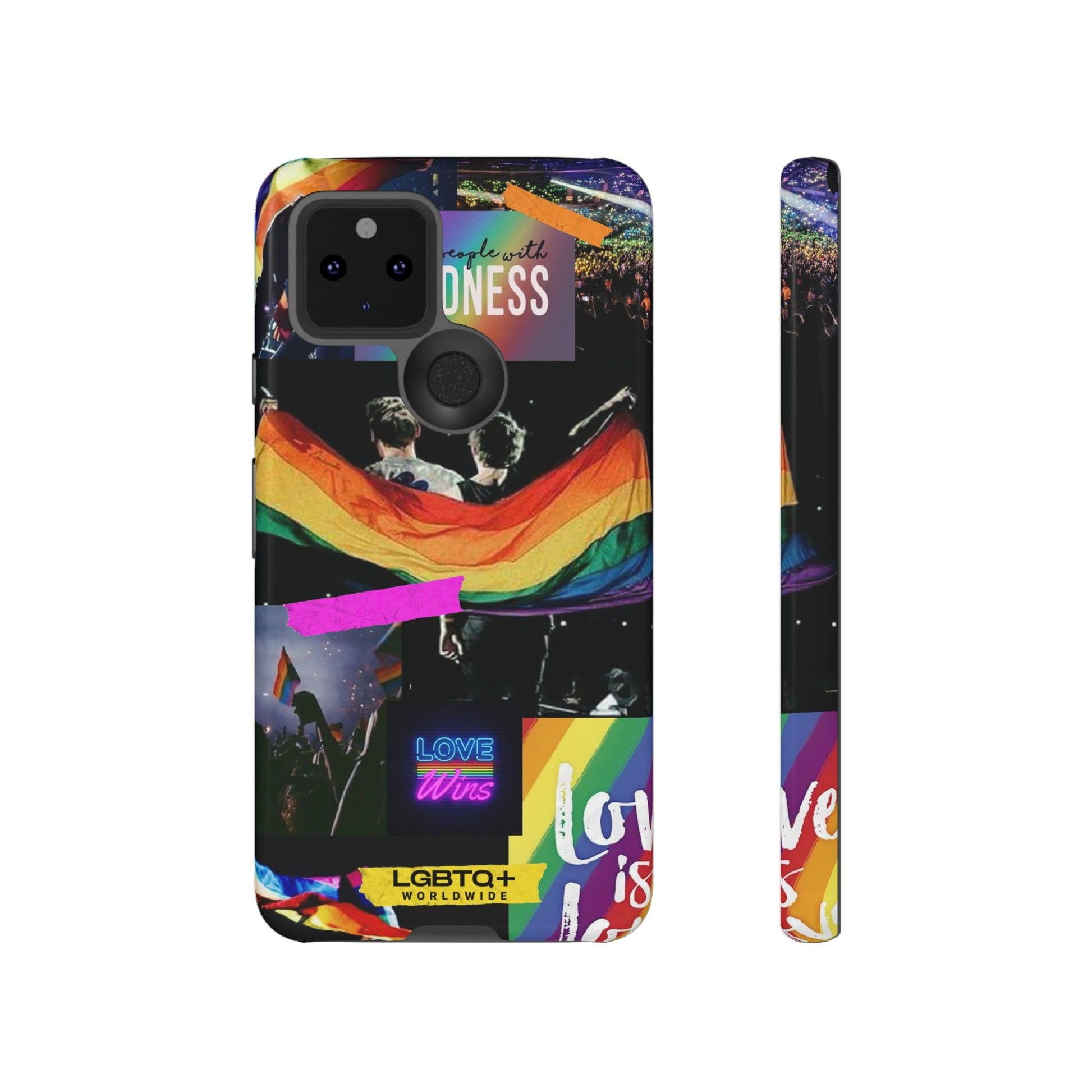 LGBTQWorldwide - ,,COMMUNITY" Doppelgehäuse Handyhülle Accessories, Glossy, iPhone Cases, Matte, Phone accessory, Phone Cases, Samsung Cases, Thermo, Valentine's Day Picks lgbtq Bekleidung Accessoires unisex Zubehör