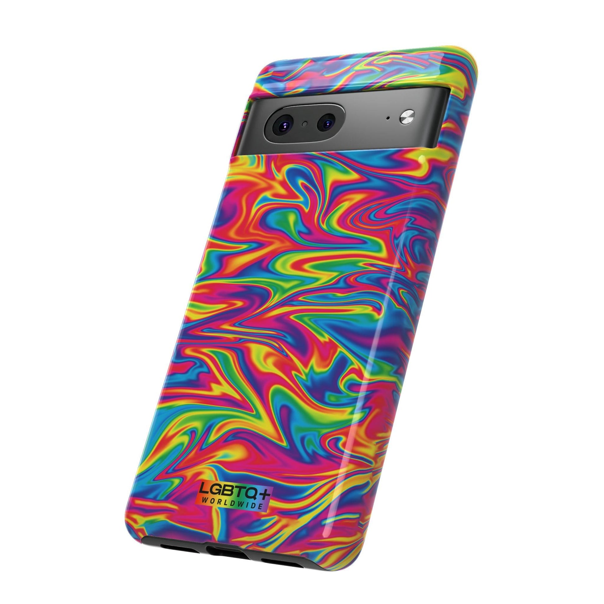 LGBTQWorldwide - ,,ABSTRACT" Doppelgehäuse Handyhülle Accessories, Glossy, iPhone Cases, Matte, Phone accessory, Phone Cases, Samsung Cases, Thermo, Valentine's Day Picks lgbtq Bekleidung Accessoires unisex Zubehör