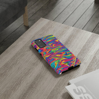 LGBTQWorldwide - ,,ABSTRACT" Doppelgehäuse Handyhülle Accessories, Glossy, iPhone Cases, Matte, Phone accessory, Phone Cases, Samsung Cases, Thermo, Valentine's Day Picks lgbtq Bekleidung Accessoires unisex Zubehör