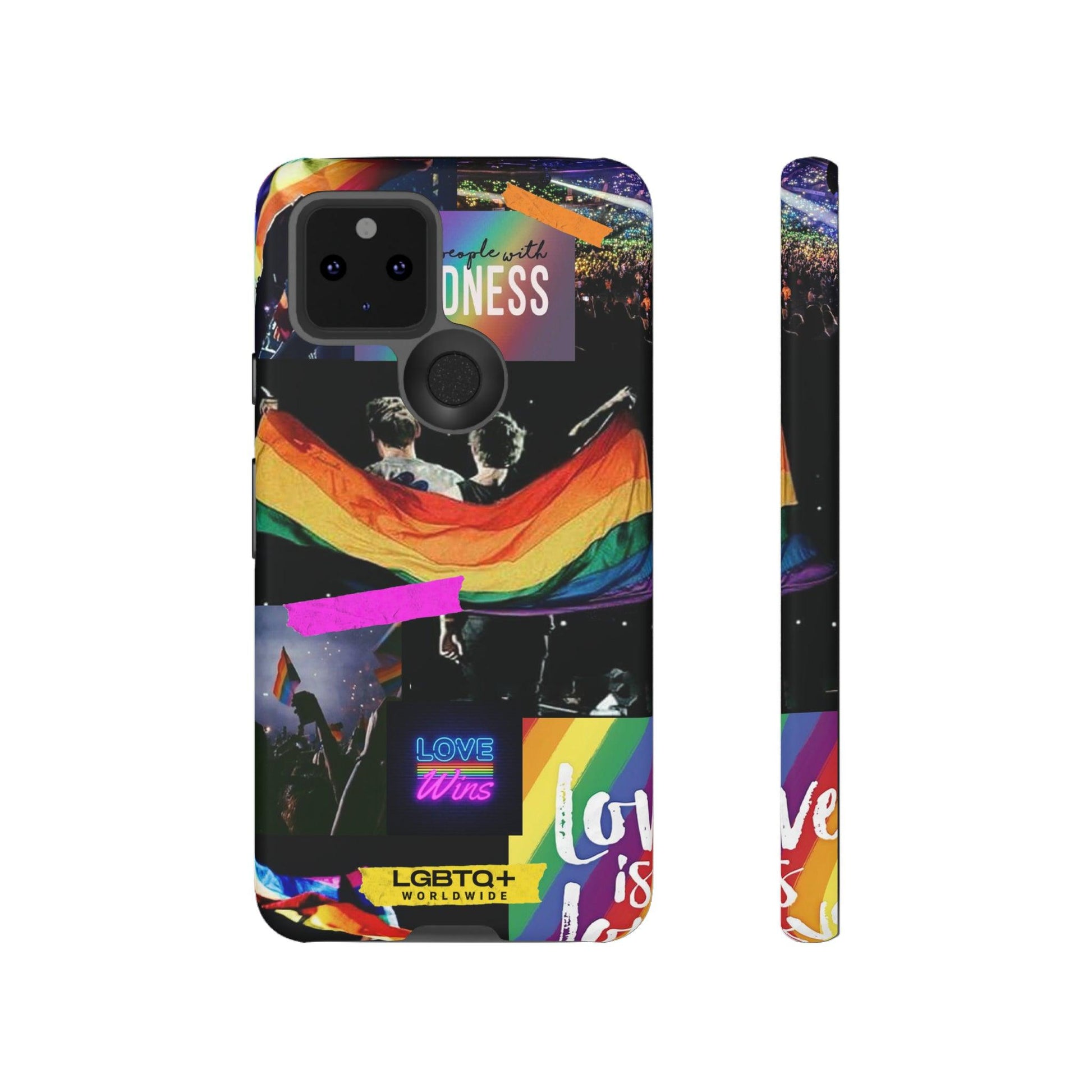 LGBTQWorldwide - ,,COMMUNITY" Doppelgehäuse Handyhülle Accessories, Glossy, iPhone Cases, Matte, Phone accessory, Phone Cases, Samsung Cases, Thermo, Valentine's Day Picks lgbtq Bekleidung Accessoires unisex Zubehör