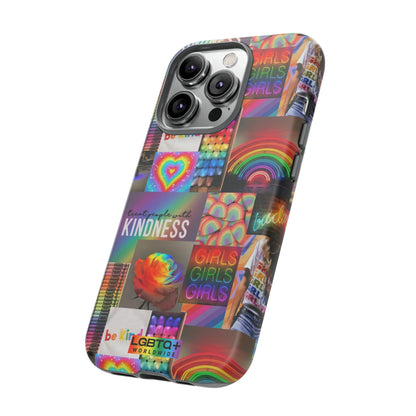 LGBTQWorldwide - ,,FREUNDLICH" Doppelgehäuse Handyhülle Accessories, Glossy, iPhone Cases, Matte, Phone accessory, Phone Cases, Samsung Cases, Thermo, Valentine's Day Picks lgbtq Bekleidung Accessoires unisex Zubehör