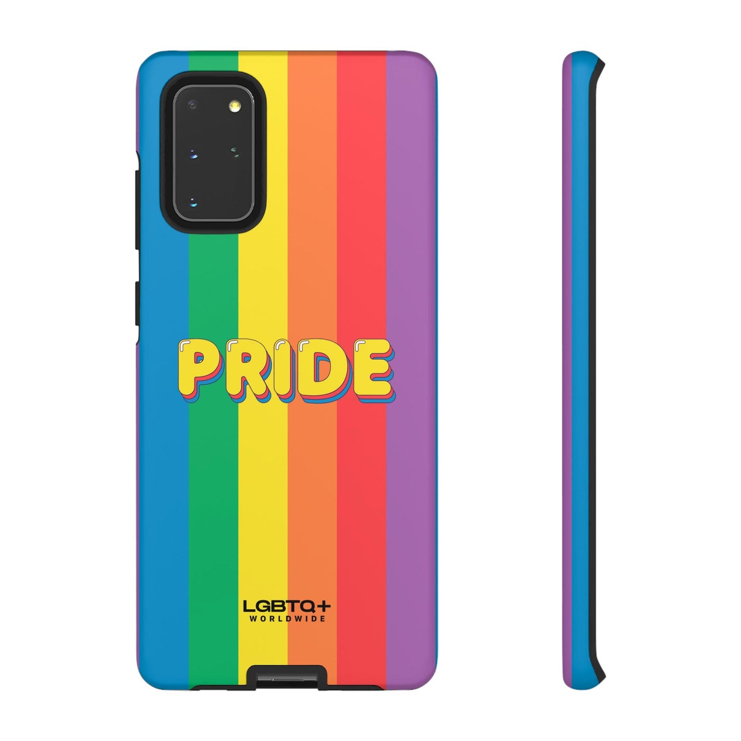 LGBTQWorldwide - ,,PRIDE" Doppelgehäuse Handyhülle Accessories, Glossy, iPhone Cases, Matte, Phone accessory, Phone Cases, Samsung Cases, Thermo, Valentine's Day Picks lgbtq Bekleidung Accessoires unisex Zubehör