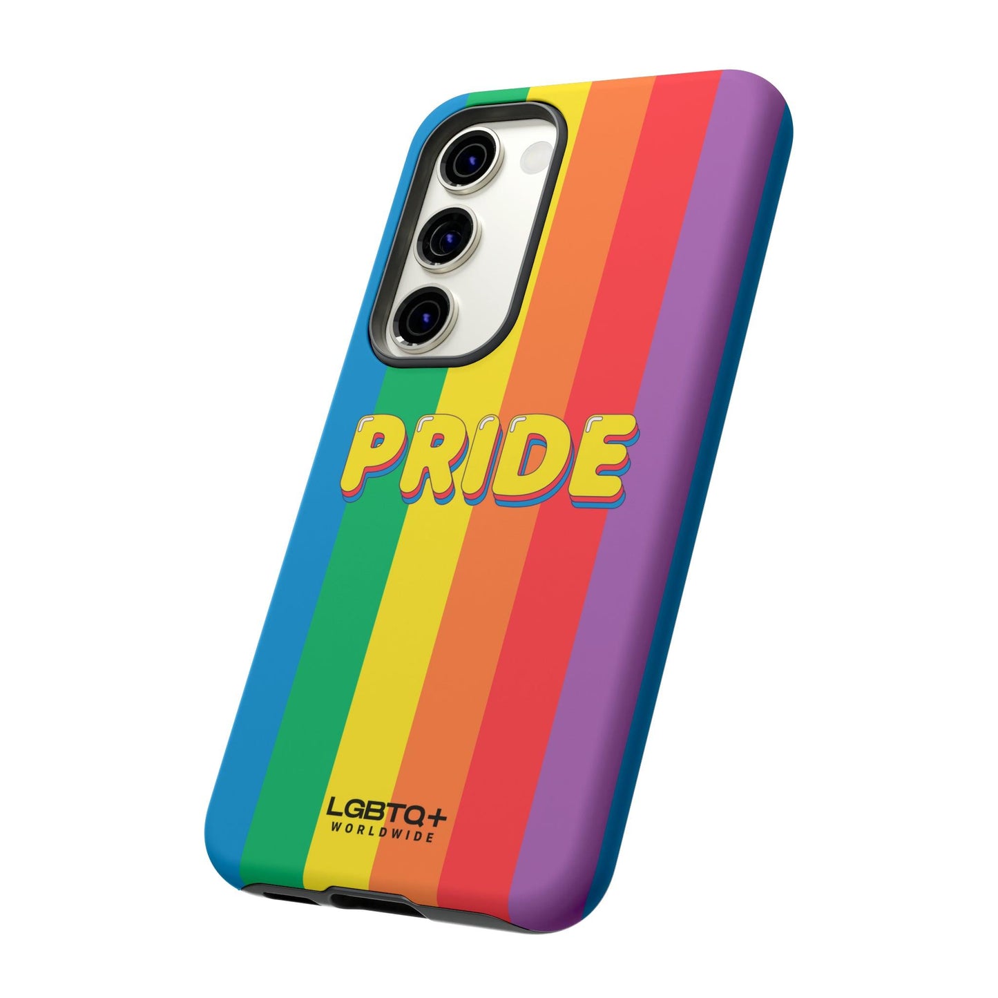 LGBTQWorldwide - ,,PRIDE" Doppelgehäuse Handyhülle Accessories, Glossy, iPhone Cases, Matte, Phone accessory, Phone Cases, Samsung Cases, Thermo, Valentine's Day Picks lgbtq Bekleidung Accessoires unisex Zubehör