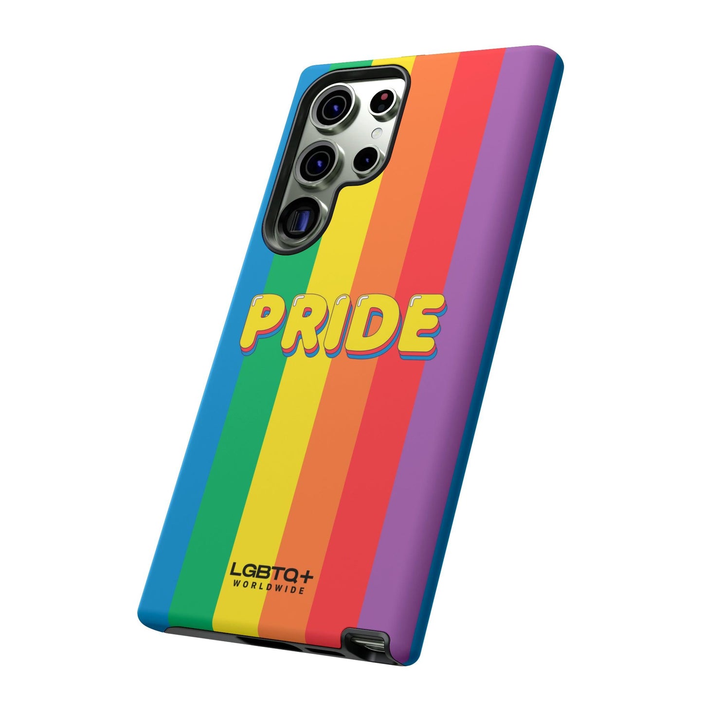 LGBTQWorldwide - ,,PRIDE" Doppelgehäuse Handyhülle Accessories, Glossy, iPhone Cases, Matte, Phone accessory, Phone Cases, Samsung Cases, Thermo, Valentine's Day Picks lgbtq Bekleidung Accessoires unisex Zubehör