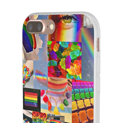 LGBTQWorldwide - ,,COMMUNITY" Flexible Handyhülle Accessories, Case, iPhone, iPhone Cases, Phone accessory, Phone Cases, Samsung Cases, silikon, Valentine's Day promotion lgbtq Bekleidung Accessoires unisex Zubehör