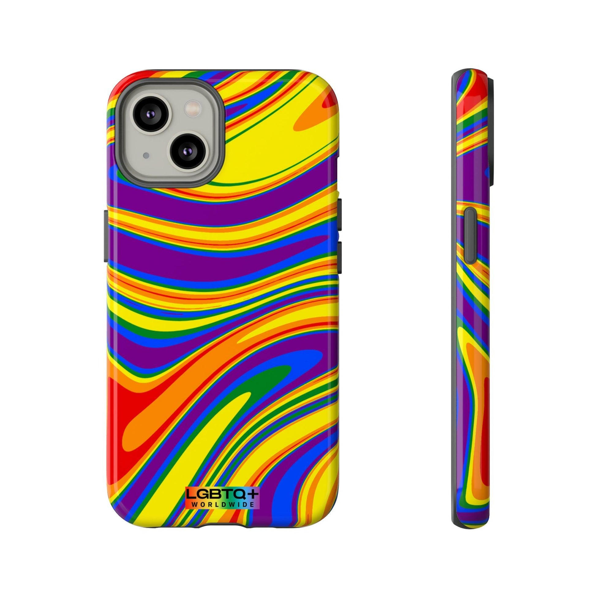 LGBTQWorldwide - ,,KUNST" Doppelgehäuse Handyhülle Accessories, Glossy, iPhone Cases, Matte, Phone accessory, Phone Cases, Samsung Cases, Thermo, Valentine's Day Picks lgbtq Bekleidung Accessoires unisex Zubehör