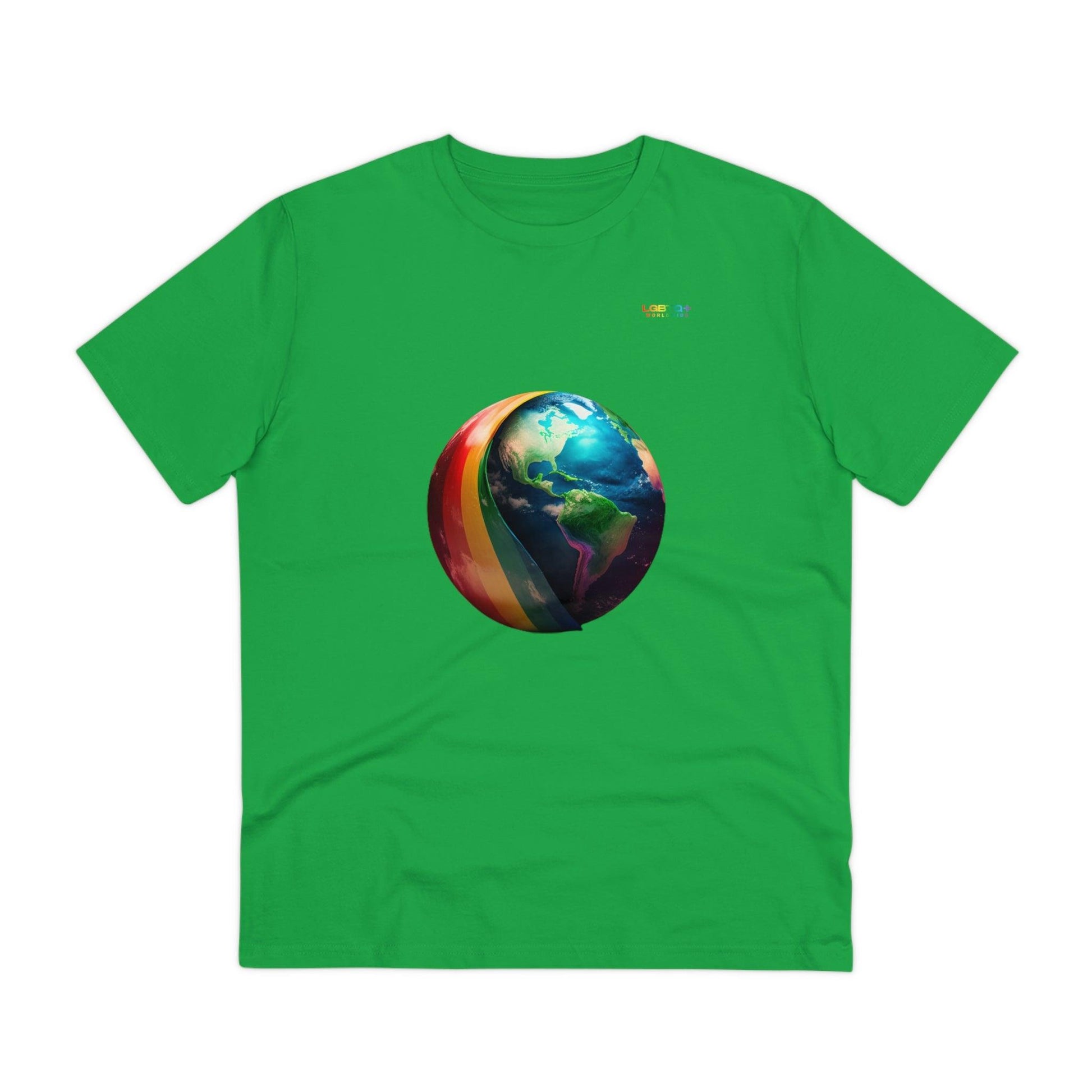 LGBTQWorldwide - ,,ZUKÜNFTIGE WELT" ai, Cotton, Crew neck, DTG, Eco-friendly, Men's Clothing, Organic, Recycled, Regular fit, Sustainable, T-shirts, Unisex, Valentine's Day Picks, Vegan, Women's Clothing lgbtq Bekleidung Accessoires unisex Zubehör