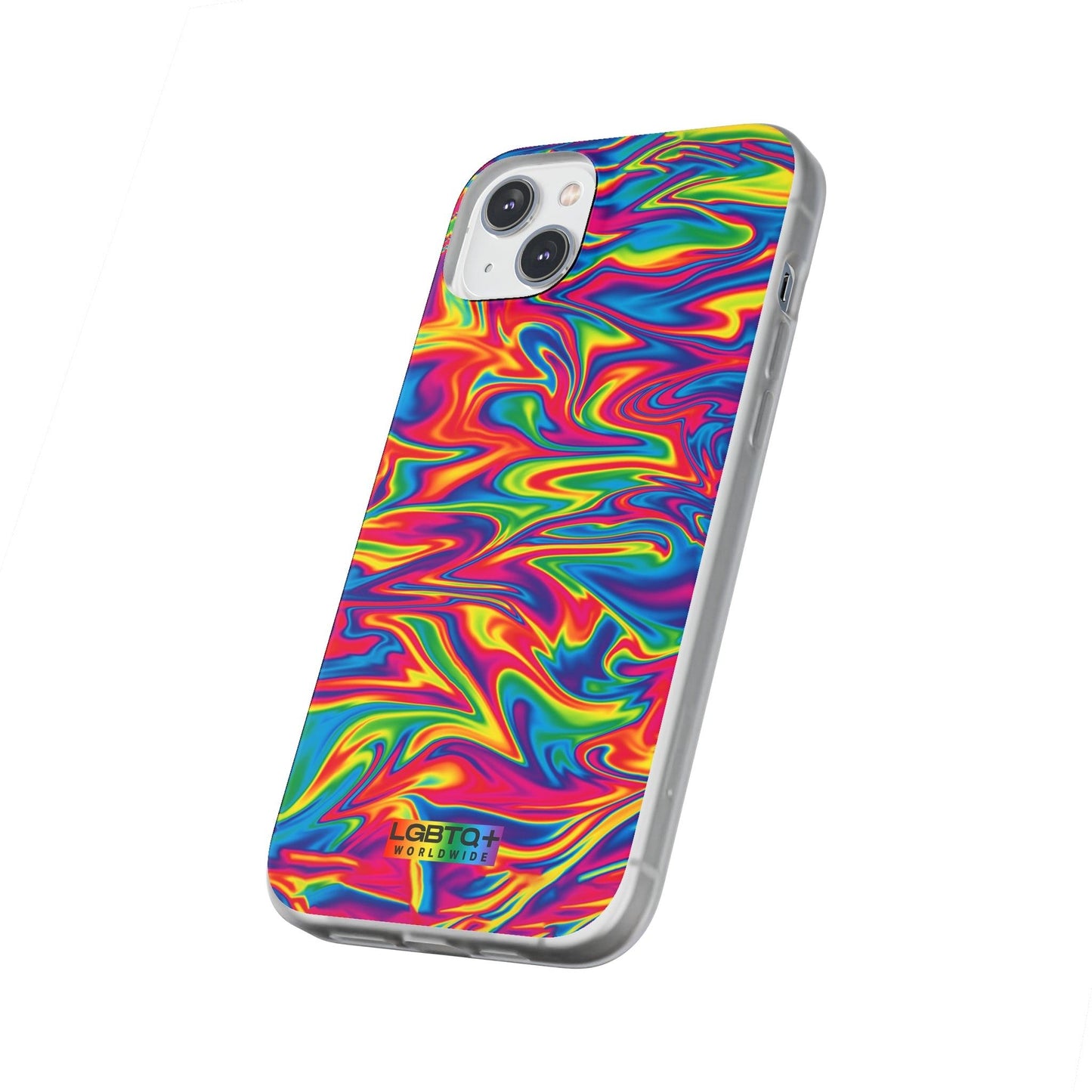 LGBTQWorldwide - ,,ABSTRACT" Flexible Handyhülle Accessories, Case, iPhone, iPhone Cases, Phone accessory, Phone Cases, Samsung Cases, silikon, Valentine's Day promotion lgbtq Bekleidung Accessoires unisex Zubehör