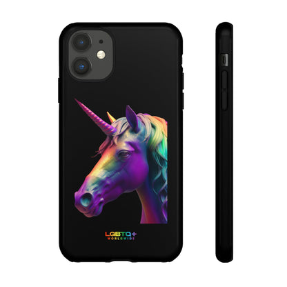 LGBTQWorldwide - ,,REGENBOGEN EINHORN" Doppelgehäuse Handyhülle Accessories, Glossy, iPhone Cases, Matte, Phone accessory, Phone Cases, Samsung Cases, tough, Valentine's Day Picks lgbtq Bekleidung Accessoires unisex Zubehör